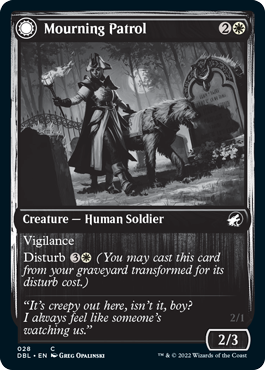 Mourning Patrol // Morning Apparition [Innistrad: Double Feature] | Exor Games Dartmouth