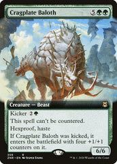 Cragplate Baloth (Extended Art) [Zendikar Rising] | Exor Games Dartmouth