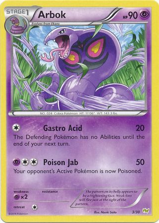 Arbok (3/30) [XY: Trainer Kit - Noivern] | Exor Games Dartmouth