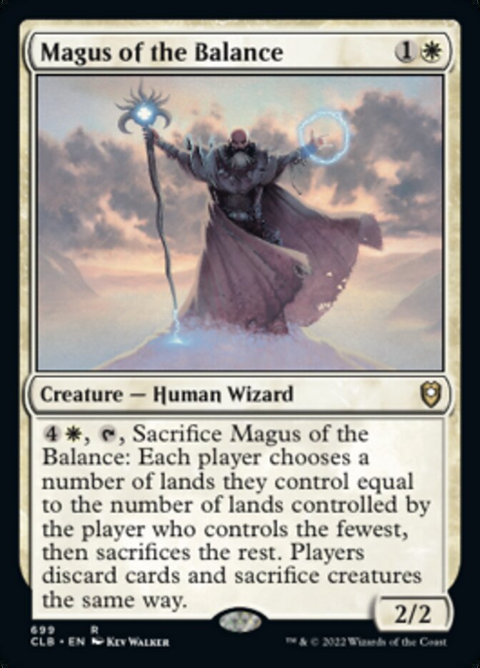 Magus of the Balance [Commander Legends: Battle for Baldur's Gate] | Exor Games Dartmouth