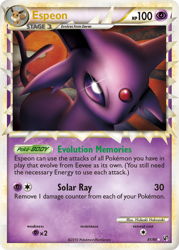 Espeon (81/90) [HeartGold & SoulSilver: Undaunted] | Exor Games Dartmouth