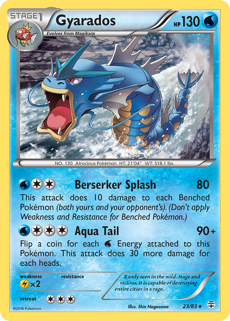 Gyarados (23/83) [XY: Generations] | Exor Games Dartmouth