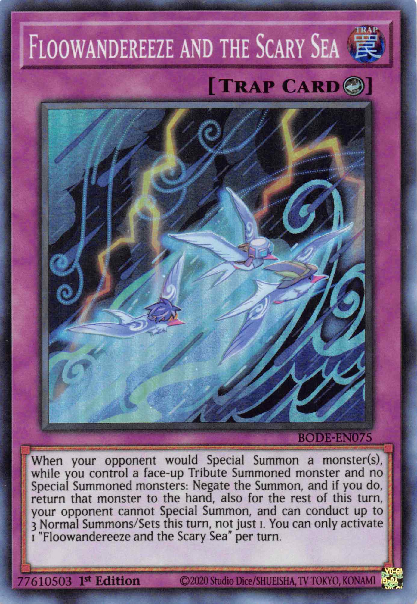Floowandereeze and the Scary Sea [BODE-EN075] Super Rare | Exor Games Dartmouth