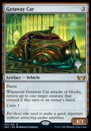 Getaway Car (Promo Pack) [Streets of New Capenna Promos] | Exor Games Dartmouth