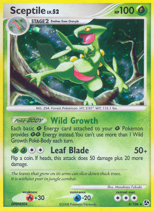 Sceptile (8/106) [Diamond & Pearl: Great Encounters] | Exor Games Dartmouth