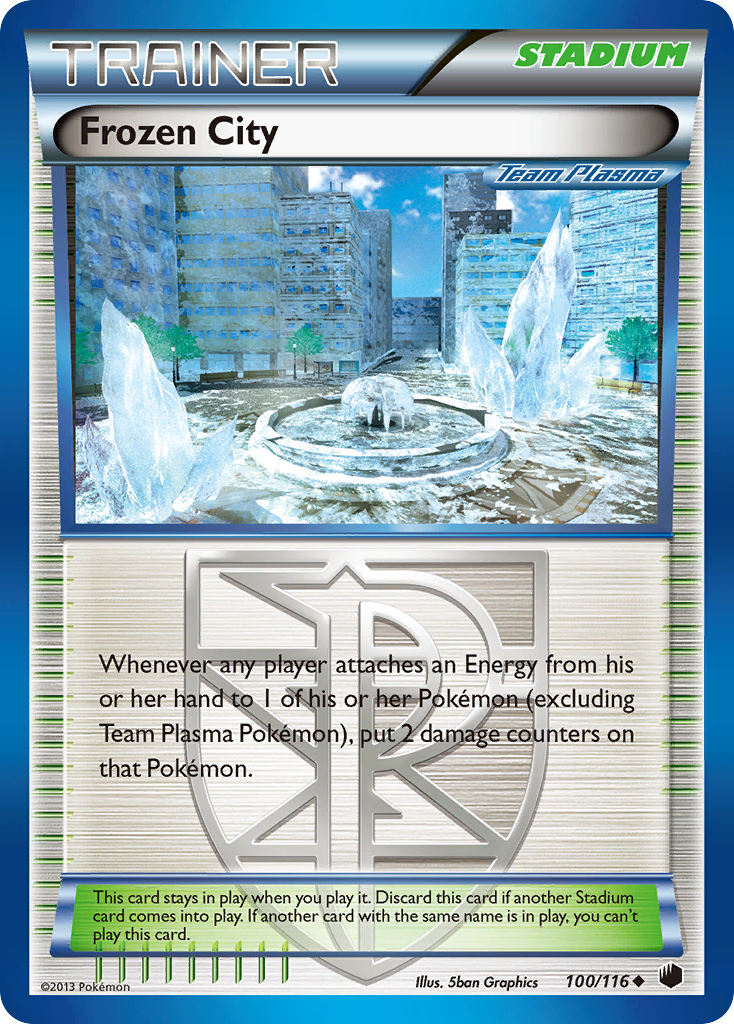 Frozen City (100/116) [Black & White: Plasma Freeze] | Exor Games Dartmouth