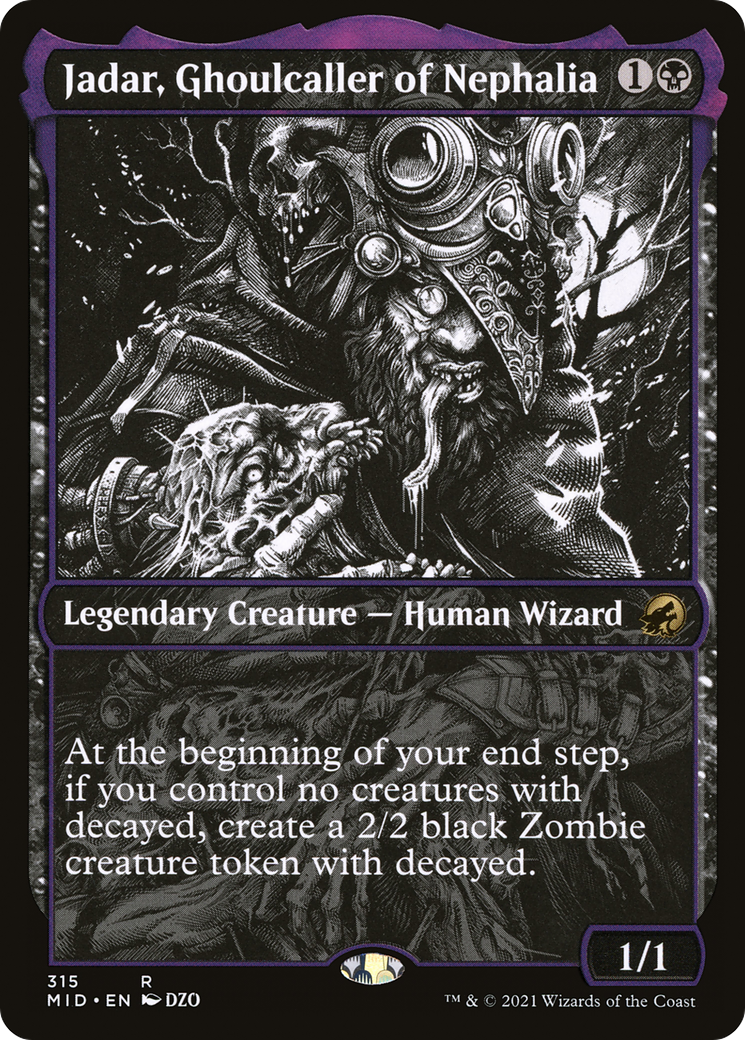 Jadar, Ghoulcaller of Nephalia (Showcase Eternal Night) [Innistrad: Midnight Hunt] | Exor Games Dartmouth