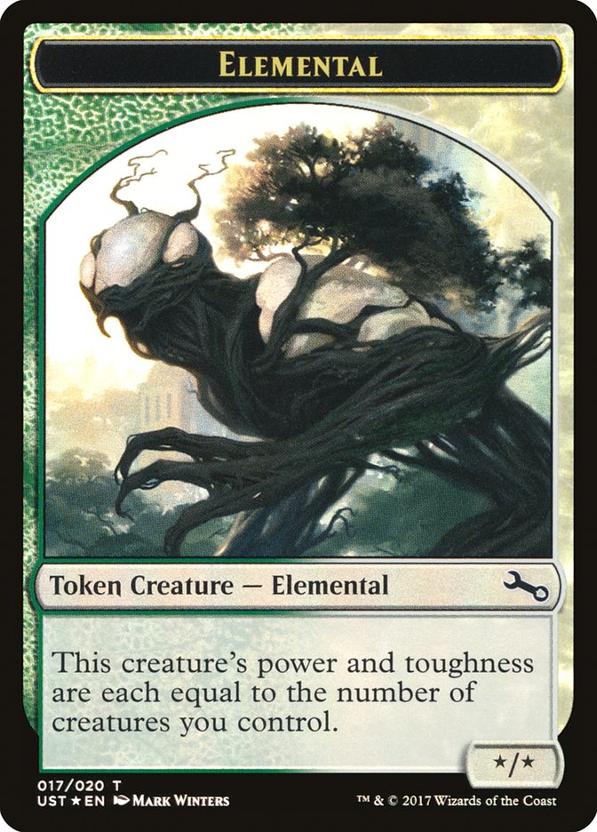 Elemental // Elemental (017/020) [Unstable Tokens] | Exor Games Dartmouth