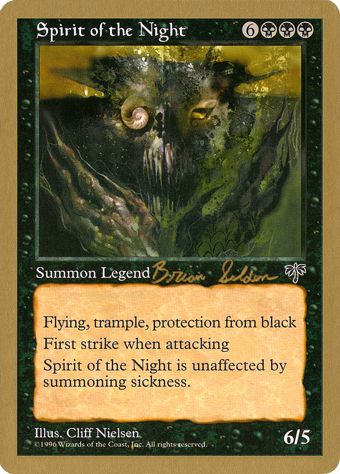 Spirit of the Night (Brian Selden) [World Championship Decks 1998] | Exor Games Dartmouth