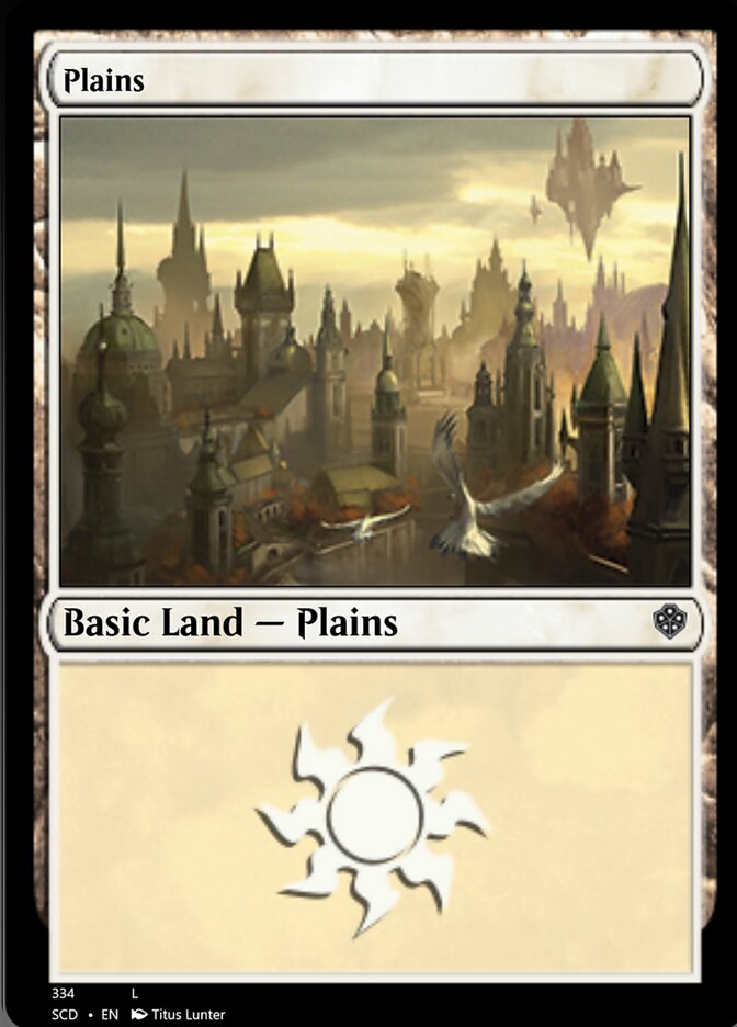 Plains (334) [Starter Commander Decks] | Exor Games Dartmouth