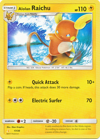 Alolan Raichu (17/30) [Sun & Moon: Trainer Kit - Alolan Raichu] | Exor Games Dartmouth