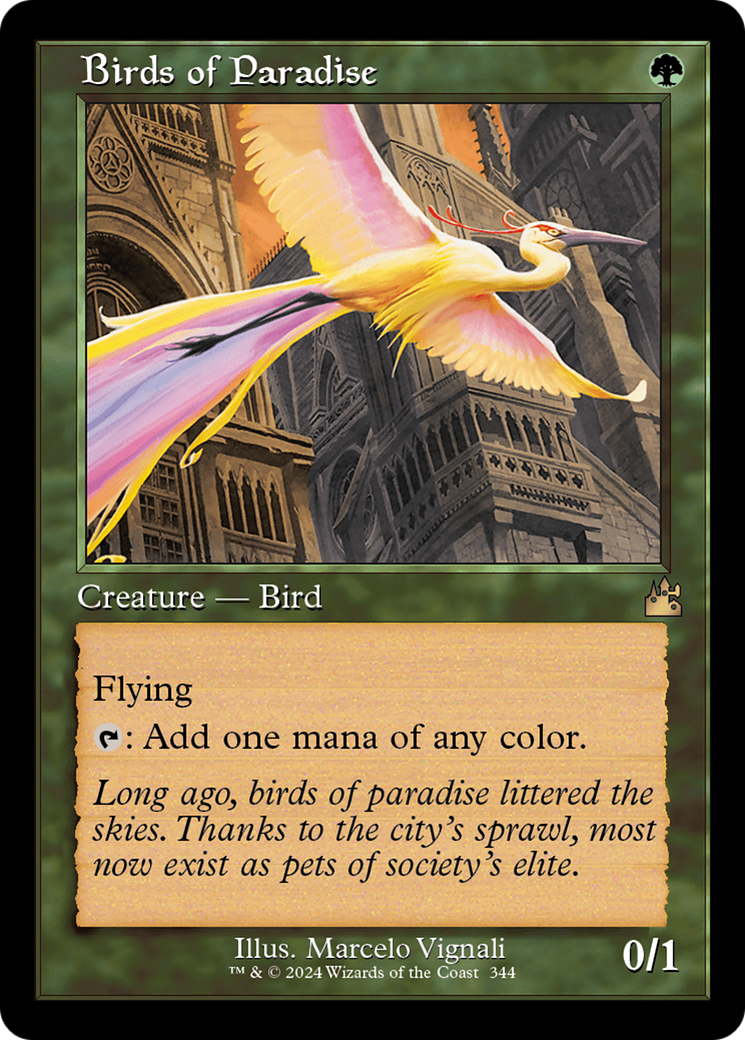 Birds of Paradise (Retro) [Ravnica Remastered] | Exor Games Dartmouth