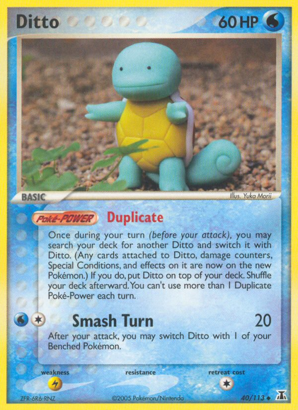 Ditto (40/113) [EX: Delta Species] | Exor Games Dartmouth