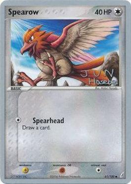 Spearow (61/100) (Flyvees - Jun Hasebe) [World Championships 2007] | Exor Games Dartmouth