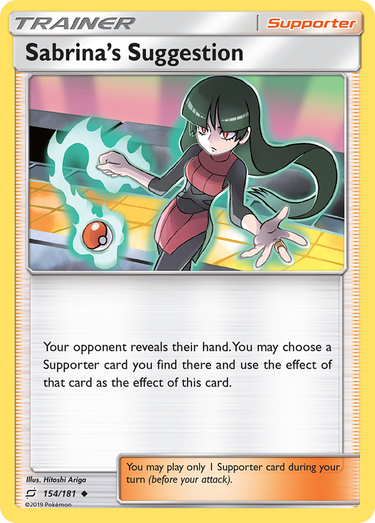 Sabrina's Suggestion (154/181) [Sun & Moon: Team Up] | Exor Games Dartmouth