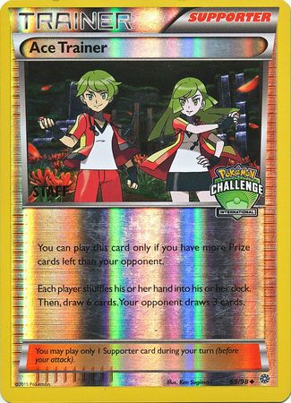 Ace Trainer (69/98) (International Challenge Promo Staff) [XY: Ancient Origins] | Exor Games Dartmouth