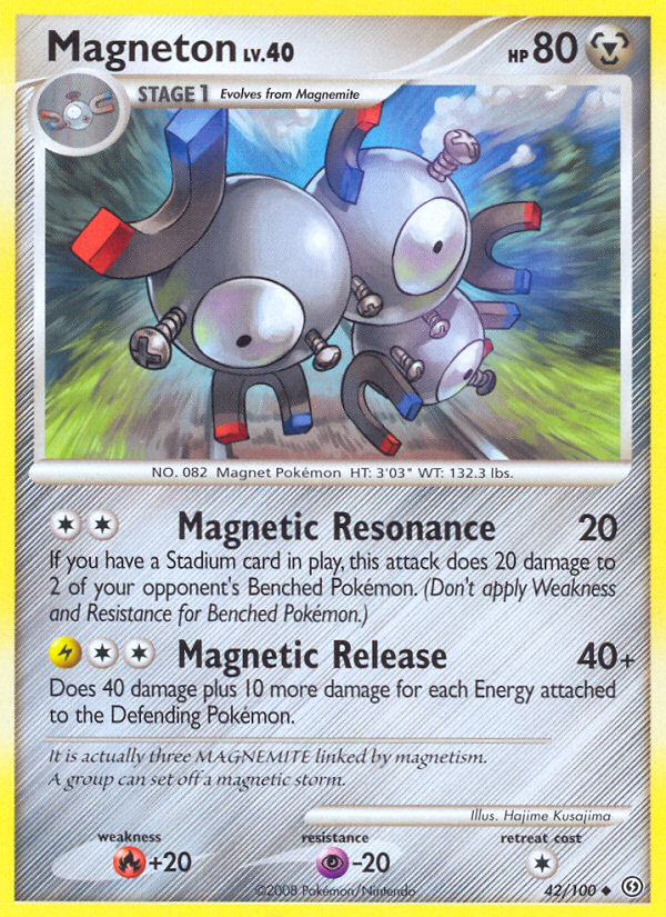 Magneton (42/100) [Diamond & Pearl: Stormfront] | Exor Games Dartmouth