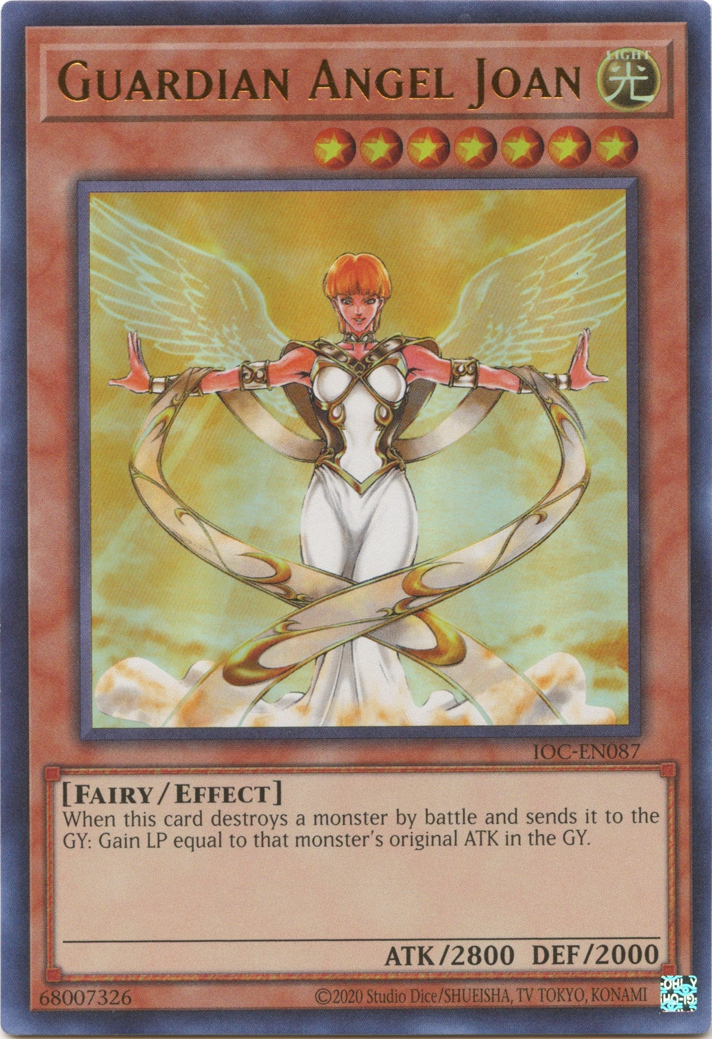 Guardian Angel Joan (25th Anniversary) [IOC-EN087] Ultra Rare | Exor Games Dartmouth