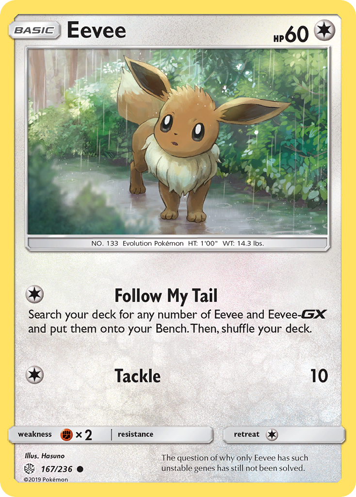 Eevee (167/236) [Sun & Moon: Cosmic Eclipse] | Exor Games Dartmouth