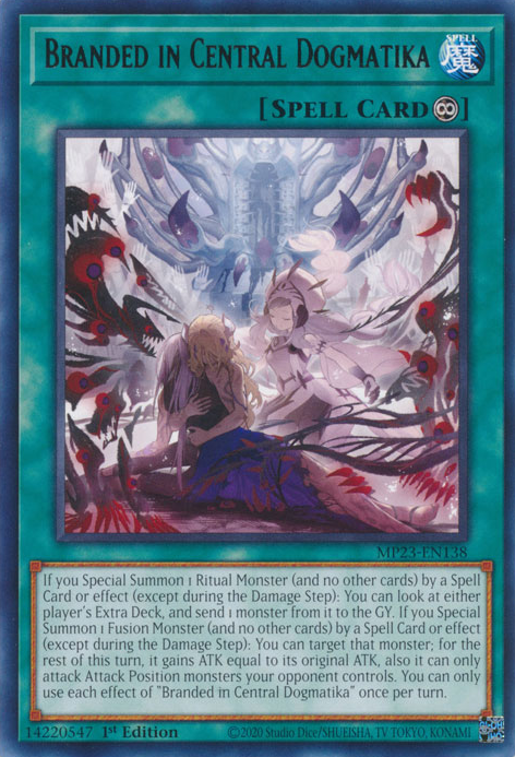 Branded in Central Dogmatika [MP23-EN138] Rare | Exor Games Dartmouth