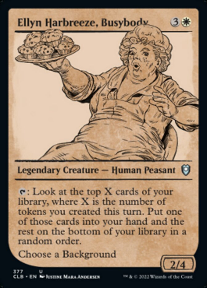 Ellyn Harbreeze, Busybody (Showcase) [Commander Legends: Battle for Baldur's Gate] | Exor Games Dartmouth