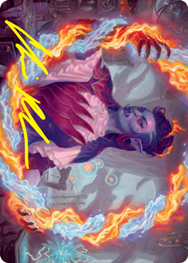 Rootha, Mercurial Artist Art Card (Gold-Stamped Signature) [Strixhaven: School of Mages Art Series] | Exor Games Dartmouth