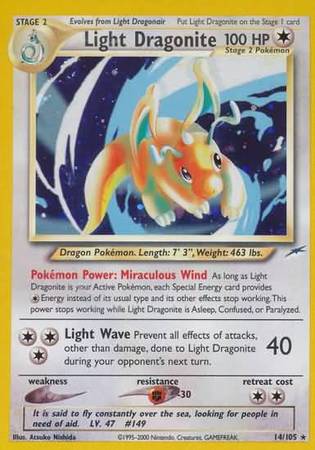 Light Dragonite (14/105) [Neo Destiny Unlimited] | Exor Games Dartmouth