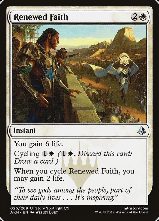 Renewed Faith [Amonkhet] | Exor Games Dartmouth