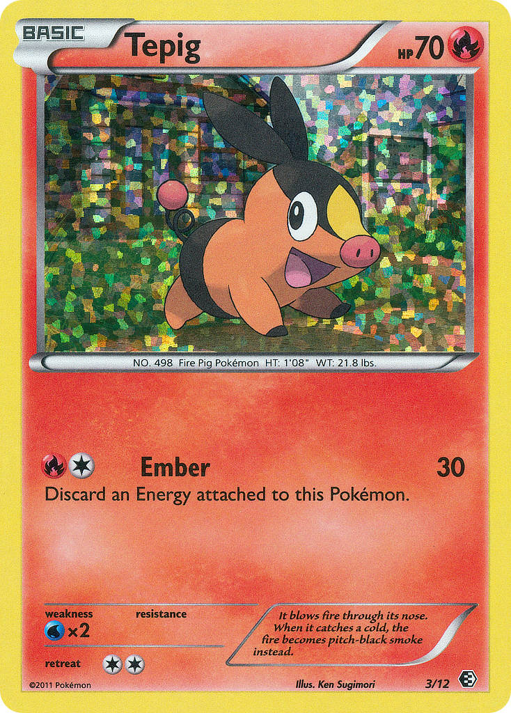 Tepig (3/12) [McDonald's Promos: 2011 Collection] | Exor Games Dartmouth