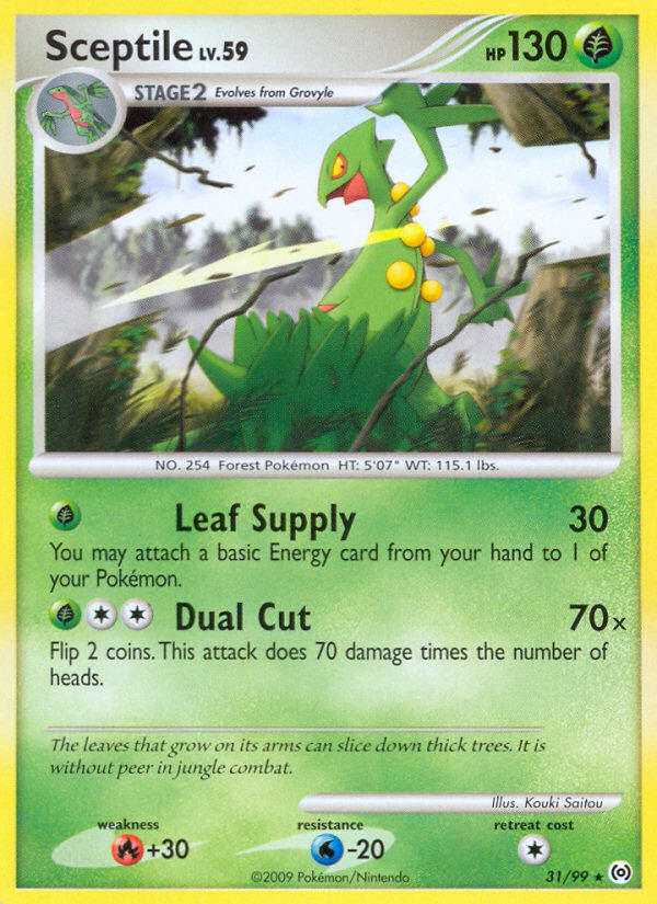 Sceptile (31/99) [Platinum: Arceus] | Exor Games Dartmouth