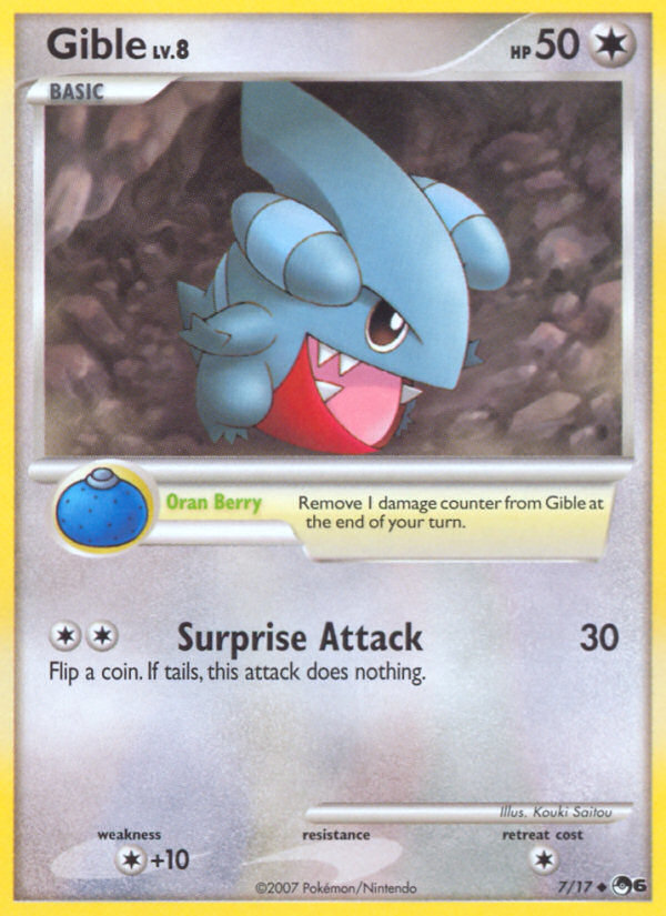 Gible (7/17) [POP Series 6] | Exor Games Dartmouth