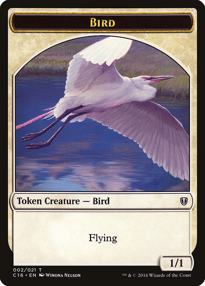 Bird (002/021) [Commander 2016 Tokens] | Exor Games Dartmouth