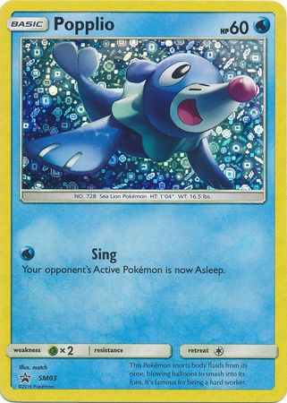 Popplio (SM03) (General Mills Promo) [Sun & Moon: Black Star Promos] | Exor Games Dartmouth