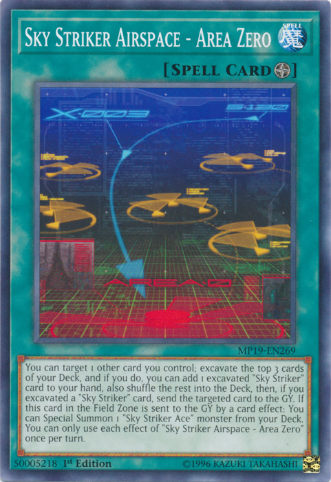 Sky Striker Airspace - Area Zero [MP19-EN269] Common | Exor Games Dartmouth