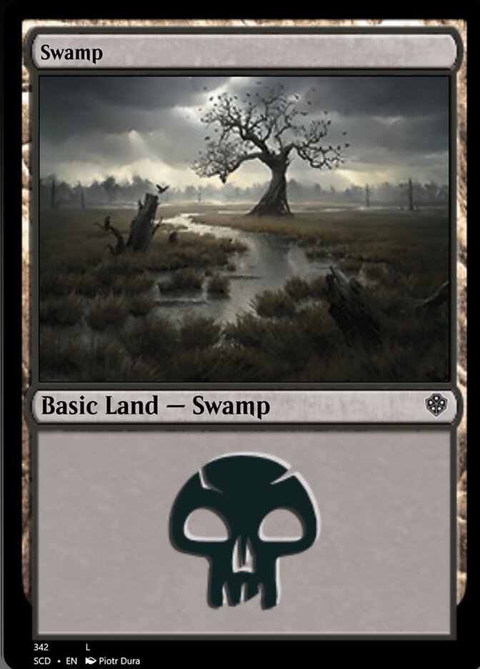 Swamp (342) [Starter Commander Decks] | Exor Games Dartmouth