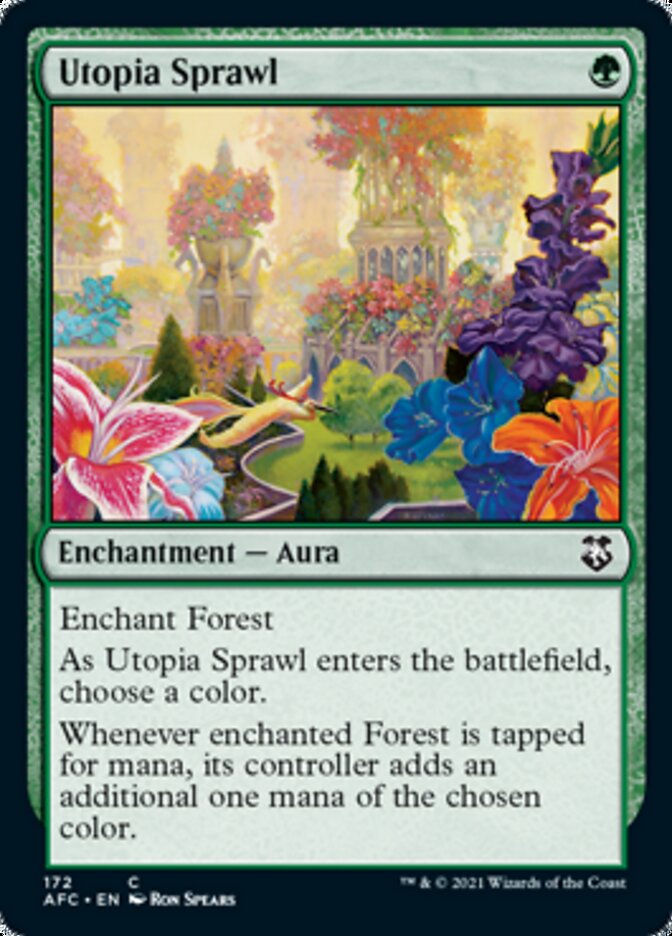 Utopia Sprawl [Dungeons & Dragons: Adventures in the Forgotten Realms Commander] | Exor Games Dartmouth