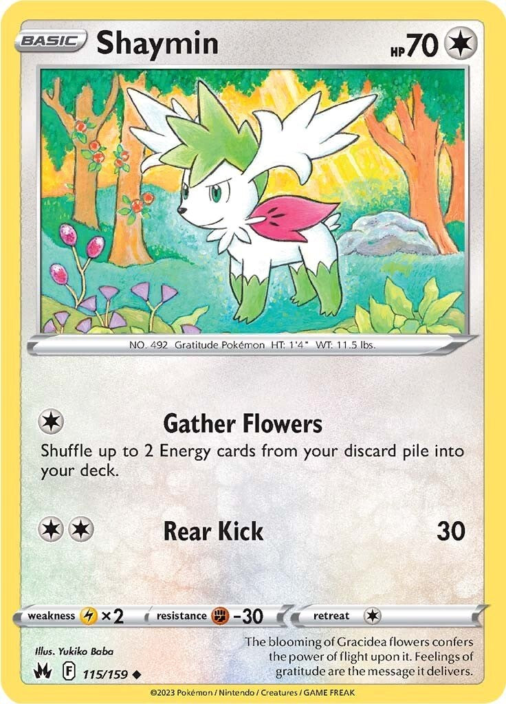 Shaymin (115/159) [Sword & Shield: Crown Zenith] | Exor Games Dartmouth