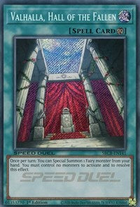 Valhalla, Hall of the Fallen (Secret) [SBCB-EN141] Secret Rare | Exor Games Dartmouth