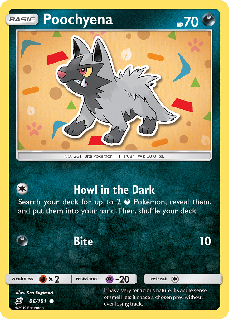 Poochyena (86/181) [Sun & Moon: Team Up] | Exor Games Dartmouth