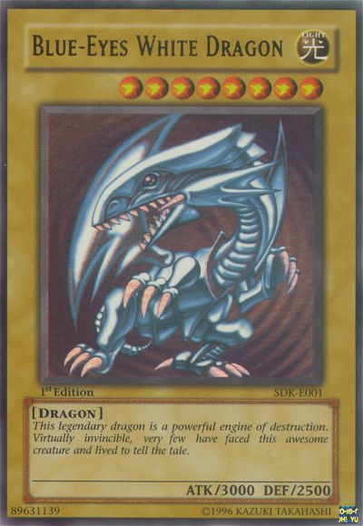 Blue-Eyes White Dragon [SDK-E001] Ultra Rare | Exor Games Dartmouth