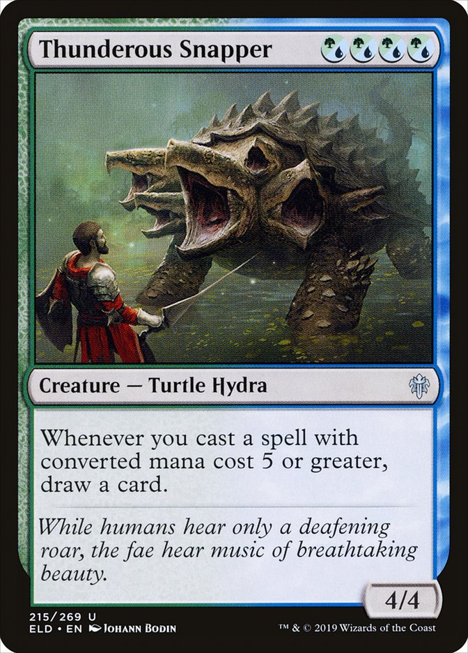 Thunderous Snapper [Throne of Eldraine] | Exor Games Dartmouth