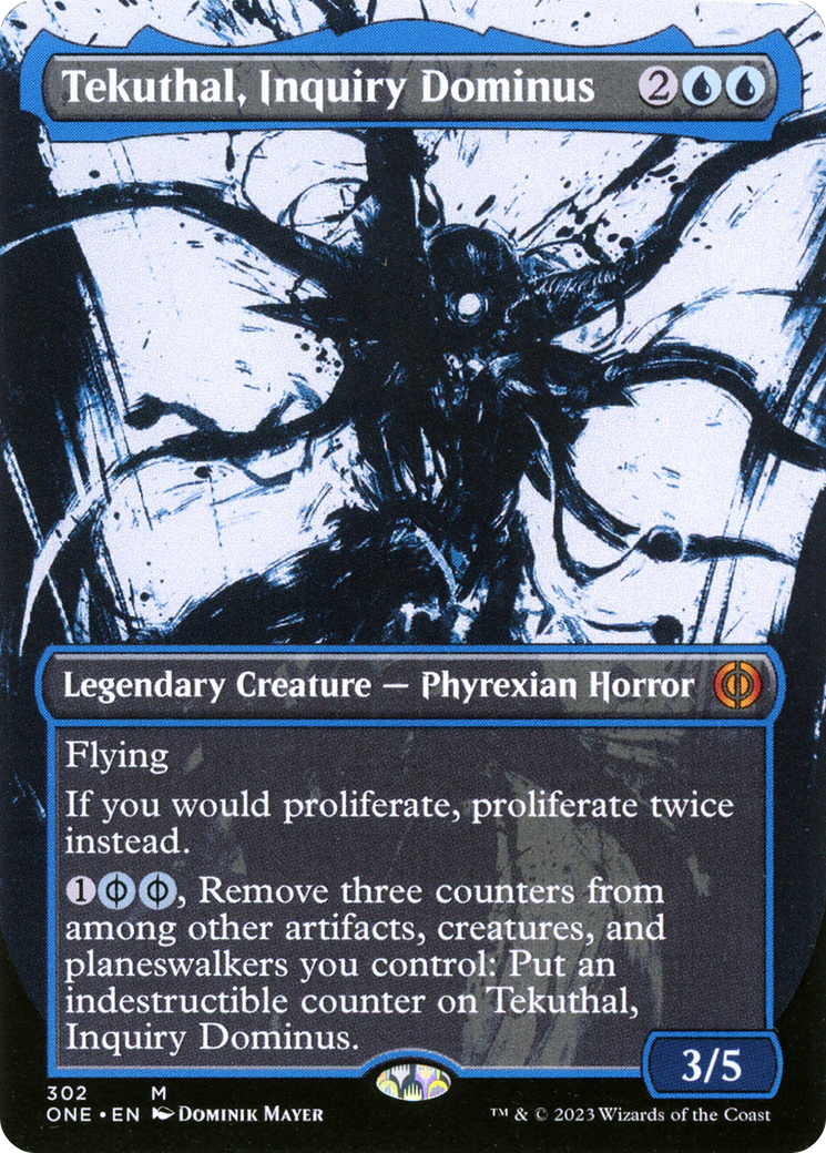 Tekuthal, Inquiry Dominus (Borderless Ichor) [Phyrexia: All Will Be One] | Exor Games Dartmouth