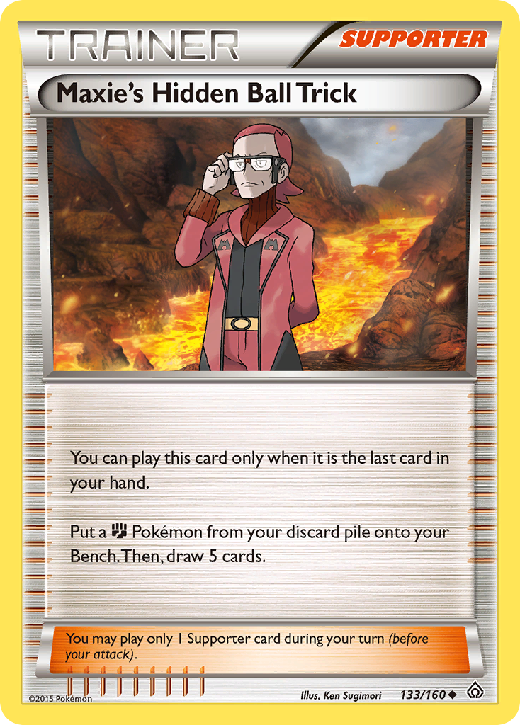 Maxie's Hidden Ball Trick (133/160) [XY: Primal Clash] | Exor Games Dartmouth