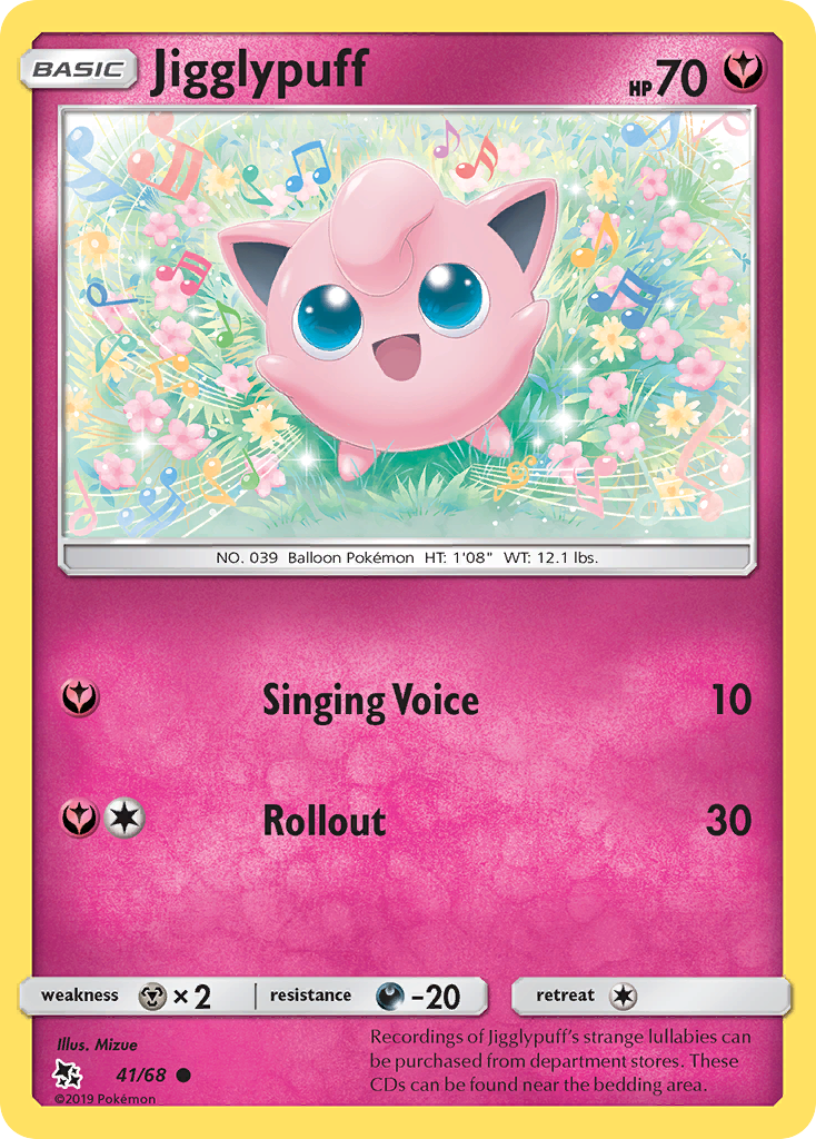 Jigglypuff (41/68) [Sun & Moon: Hidden Fates] | Exor Games Dartmouth