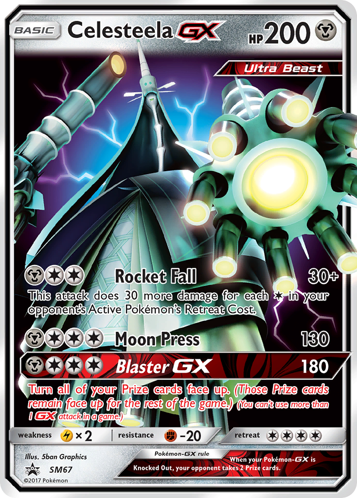 Celesteela GX (SM67) [Sun & Moon: Black Star Promos] | Exor Games Dartmouth