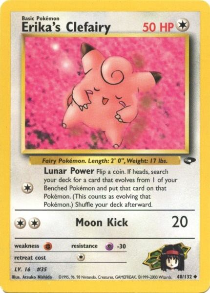 Erika's Clefairy (40/132) [Gym Challenge Unlimited] | Exor Games Dartmouth