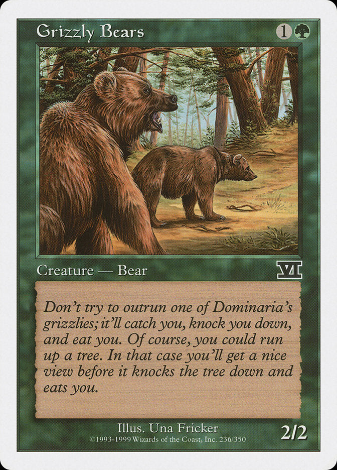 Grizzly Bears [Classic Sixth Edition] | Exor Games Dartmouth