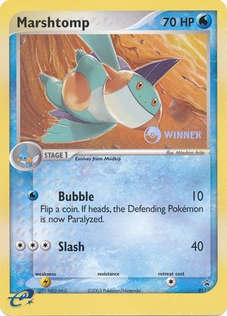 Marshtomp (011) (Jumbo Card) [Nintendo: Black Star Promos] | Exor Games Dartmouth