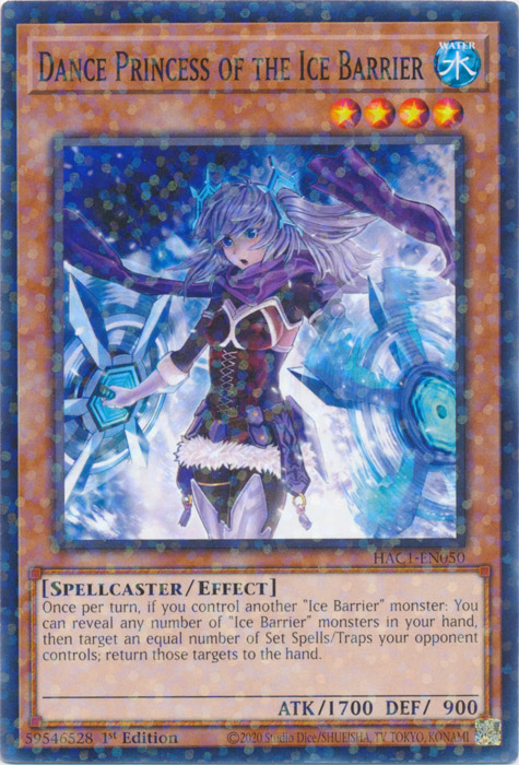 Dance Princess of the Ice Barrier (Duel Terminal) [HAC1-EN050] Common | Exor Games Dartmouth