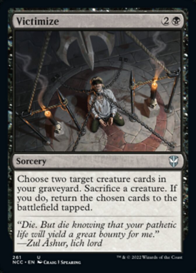 Victimize [Streets of New Capenna Commander] | Exor Games Dartmouth